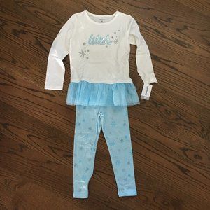 NWT Carter's 4T "Wish" Outfit Set - So Cute!